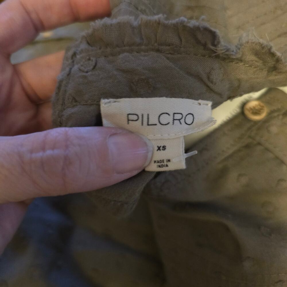 Anthropologie Pilcro Raw Hem Mock Neck Dress nwt size xs - Picture 5 of 8